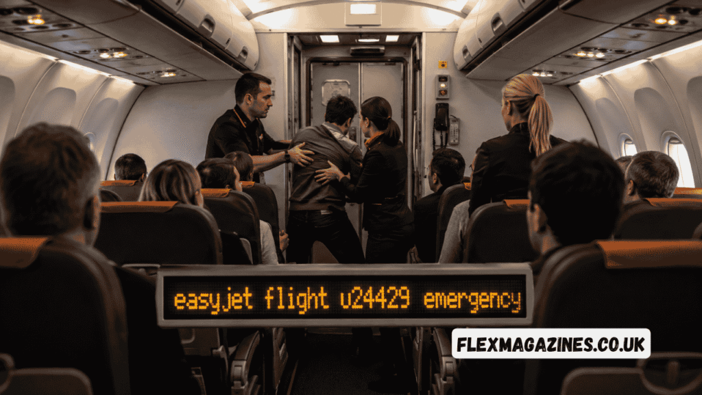 easyjet flight u24429 emergency