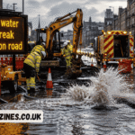 glasgow water main break shettleston road