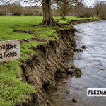riverbank collapse iford playing fields