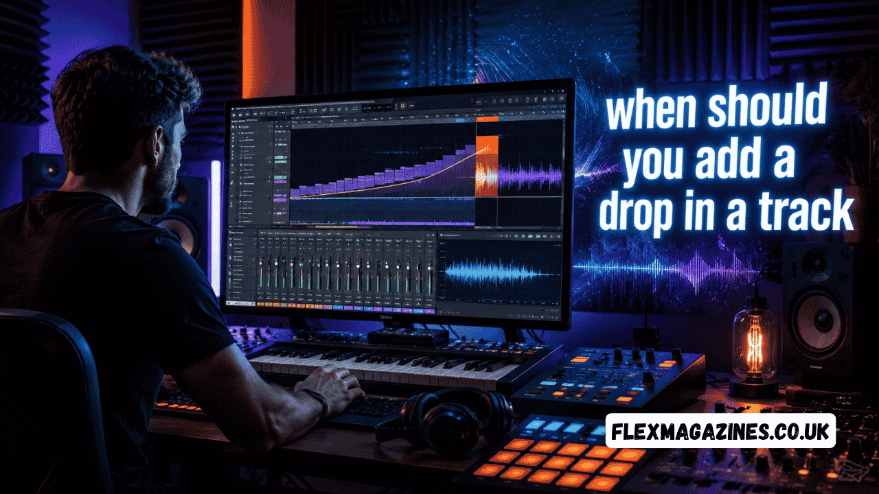 when should you add a drop in a track